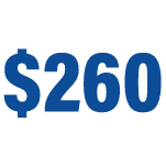 $260