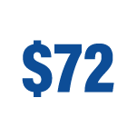 $72