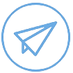 paper airplane icon