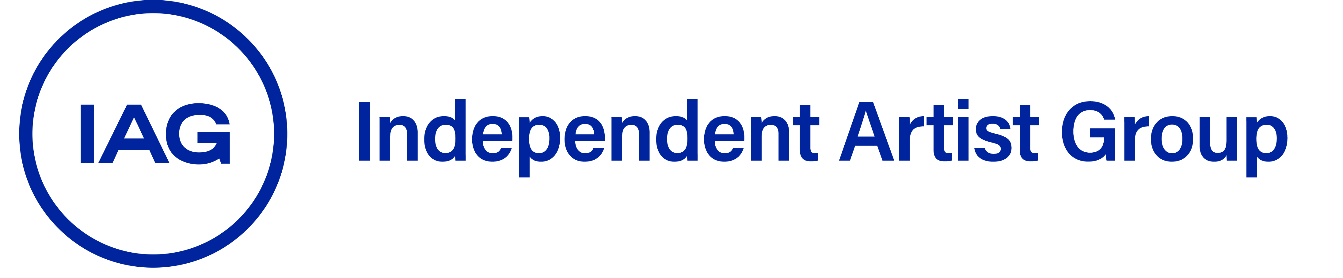 Independent Artist Group (IAG) logo for Sunflower Bank Client Partnership