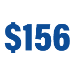 $156
