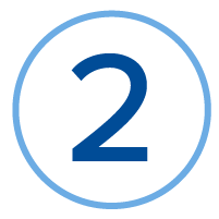 number 2 with a circle around it