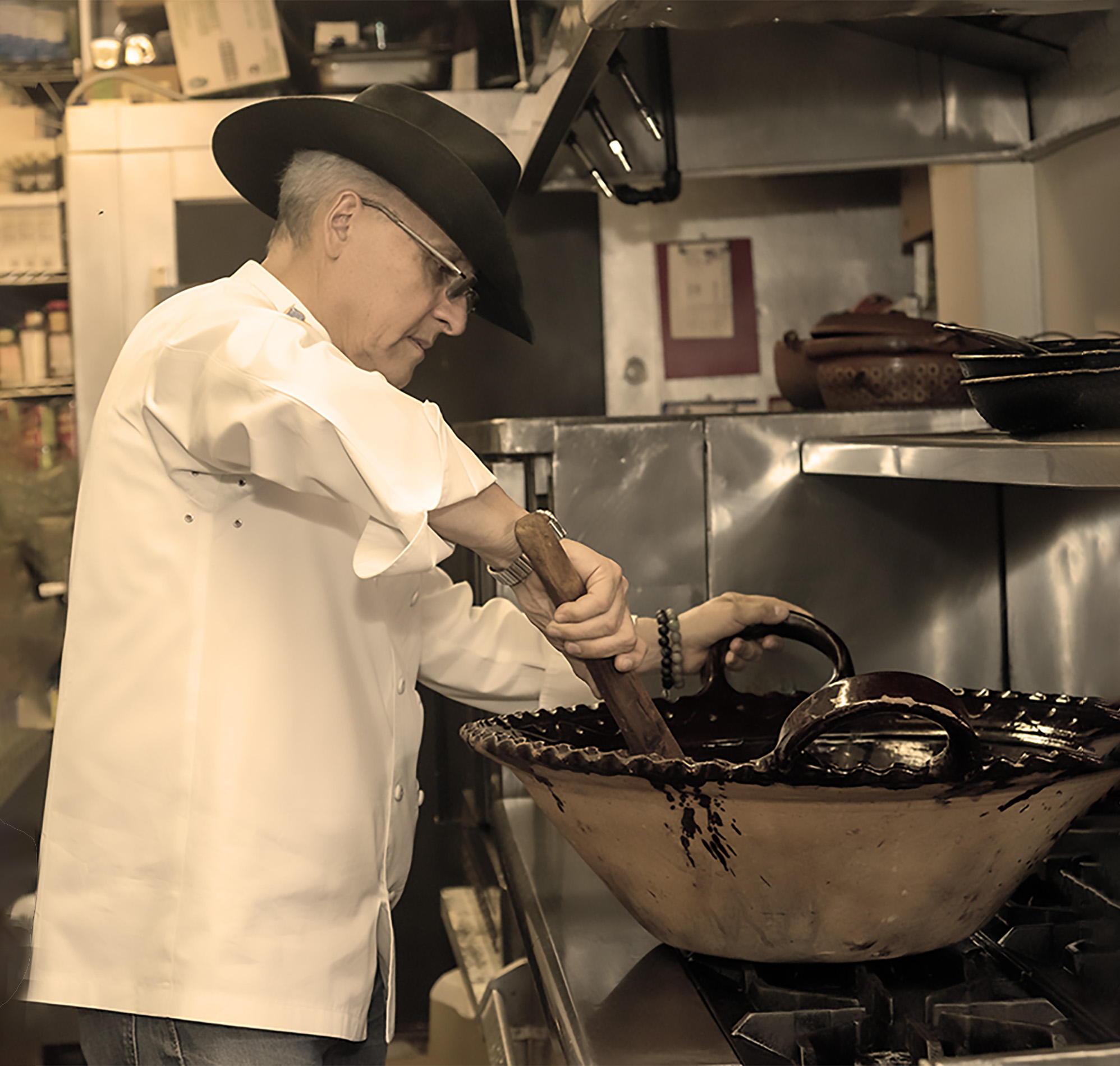 chef olea cooking